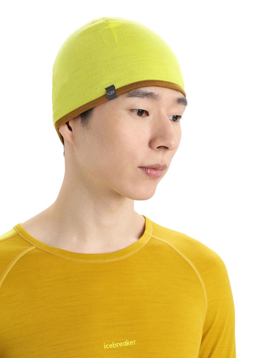 Shine / Clove Icebreaker Unisex Merino Pocket Beanie Women's Hats | AU 1485DFMN